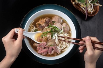 Fragrant Vietnamese beef noodle soup